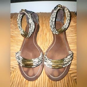 TORY BURCH SANDALS SIZE 10
